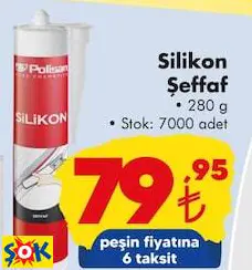 POLİSAN SİLİKON ŞEFFAF POLİSAN SİLİKON ŞEFFAF